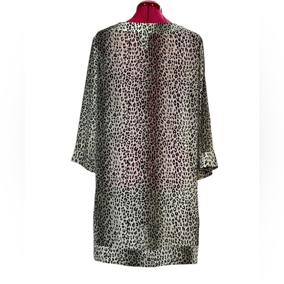 Tommy Bahama Leopard Print embellished pullover swim coverup - Picture 5 of 10